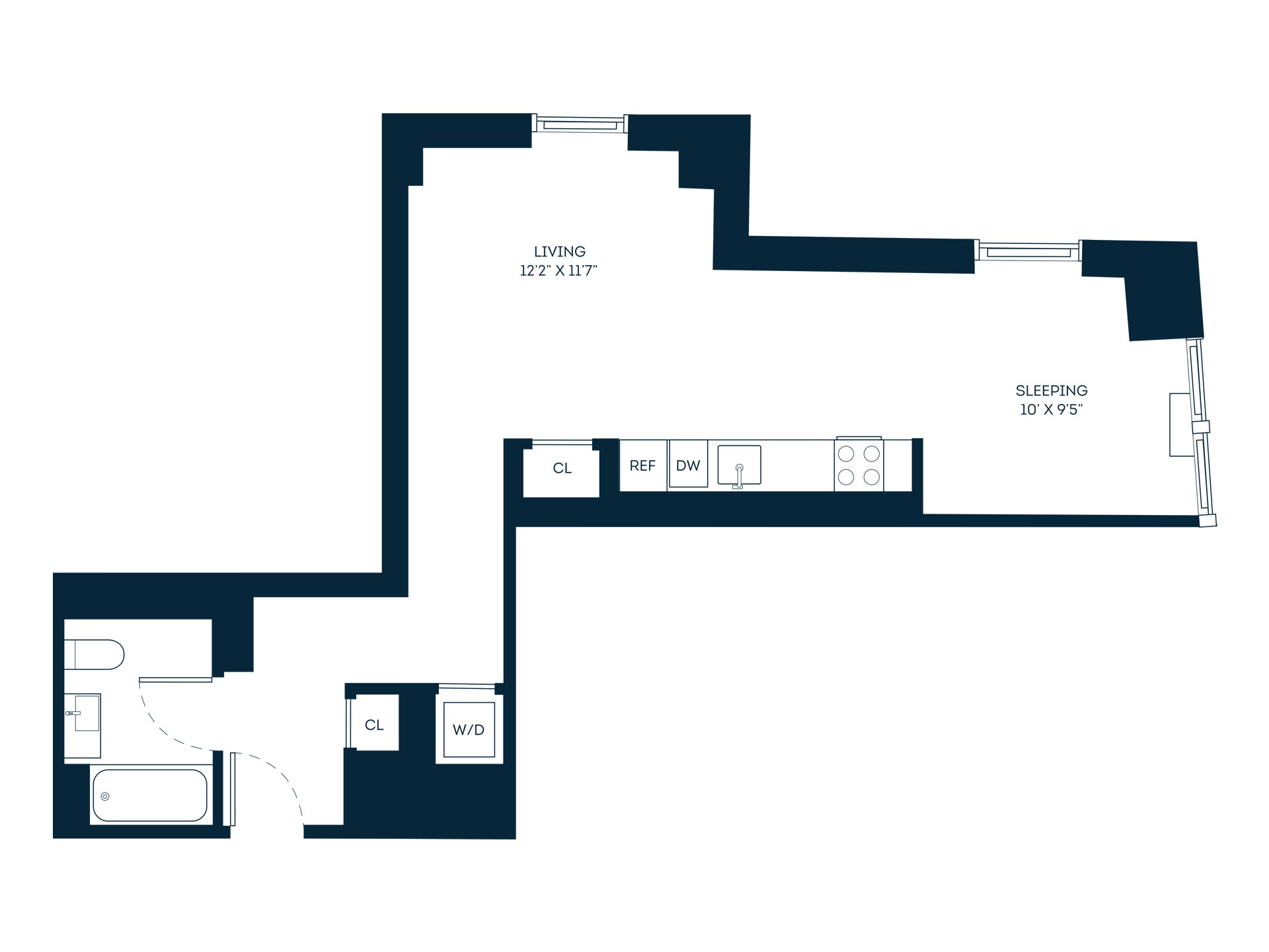 Floor plan layout diagram for 20bs10da
